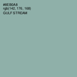 #8EB0A8 - Gulf Stream Color Image